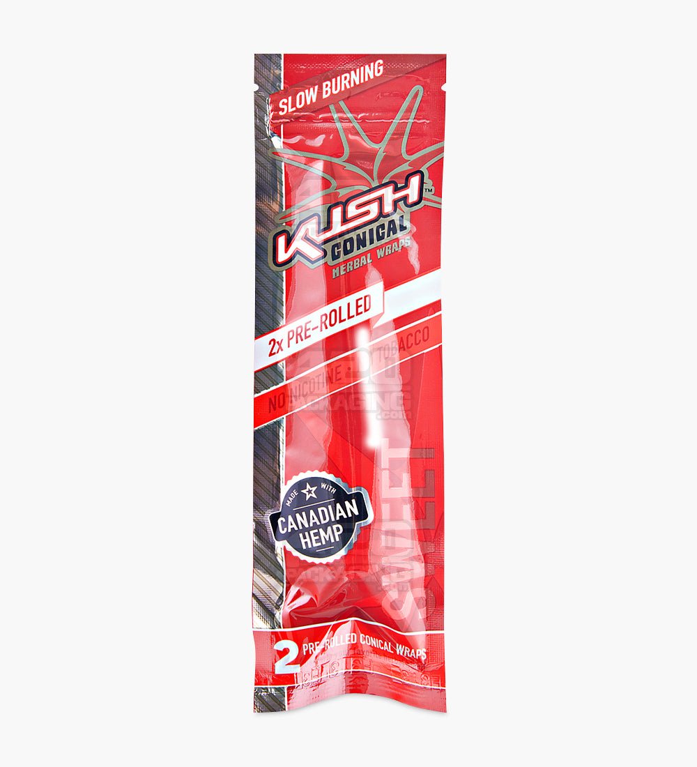 Kush Sweet Herbal Hemp Conical Wraps 15/Box - 2