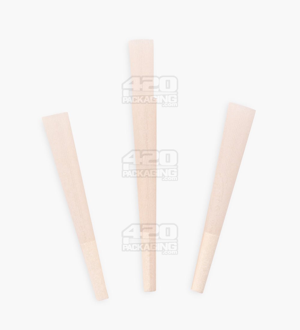 The Original Cones 84mm 1 1/4 Size Organic Hemp Paper Pre Rolled Cones w/ Filter Tip 900/Box - 3