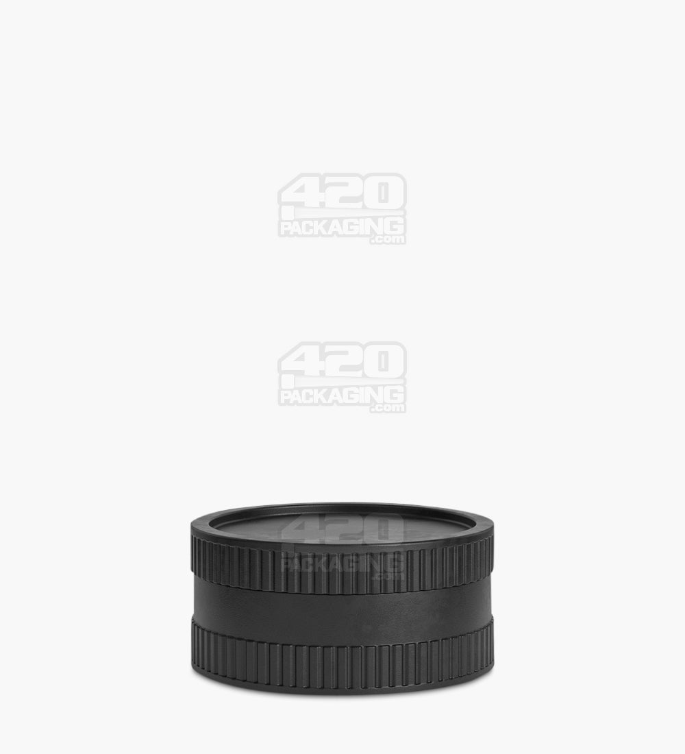 Biodegradable 55mm Black Thick Wall Grinder 12/Box - 3