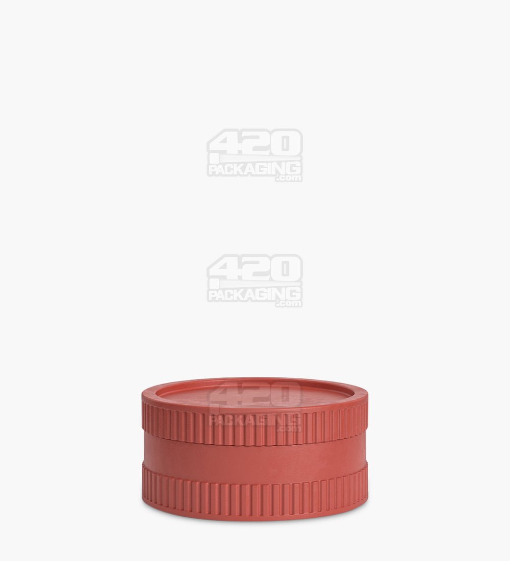 Biodegradable 55mm Red Thick Wall Grinder 12/Box - 3