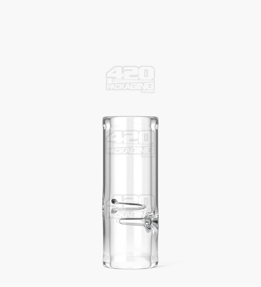 Glass Filter Tips Notched | 12mm - Clear - 175 Count