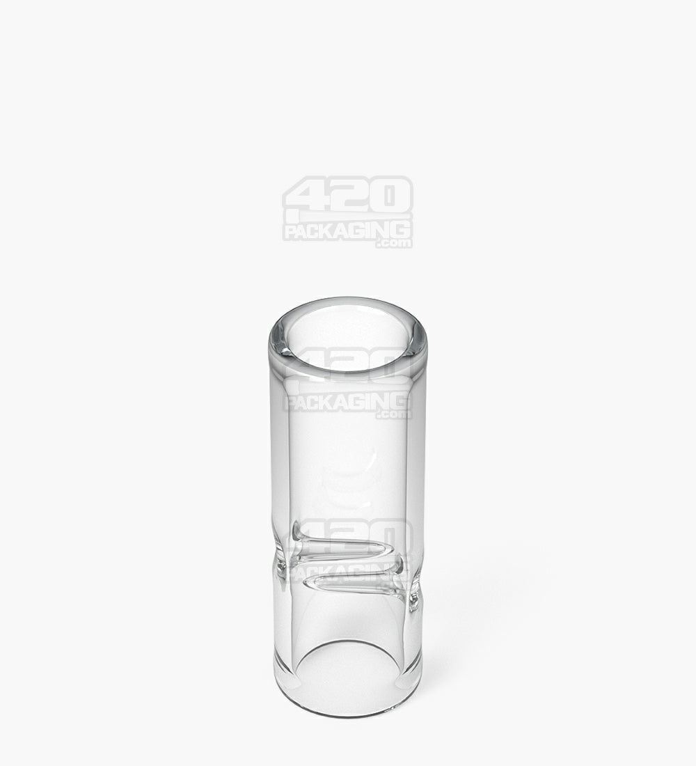 Glass Filter Tips Notched | 12mm - Clear - 175 Count