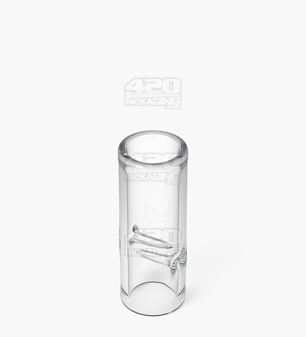 Glass Filter Tips Notched | 12mm - Clear - 175 Count