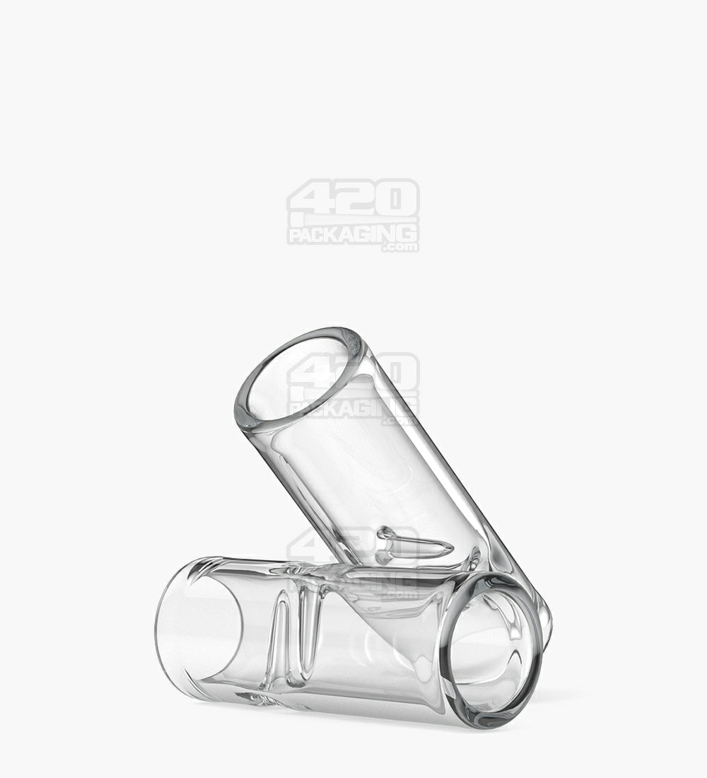 Glass Filter Tips Notched | 12mm - Clear - 175 Count
