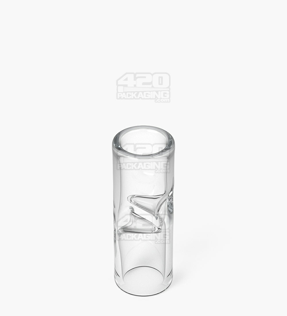 Glass Filter Tips Notched | 10mm - Clear - 175 Count