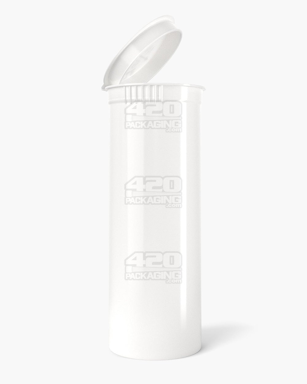 60 Dram Pollen Gear White Child Resistant Opaque Kush Pop Top Bottles 128/Box - 1