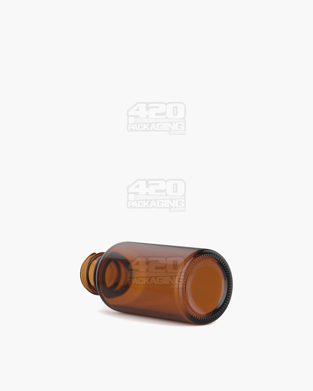 15ml Pollen Gear Sharp Shoulder Amber Glass Dropper Bottles 252/Box - 4