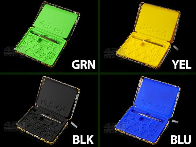 Skilletools Silicone Dab Art Wax Mold Green - 4