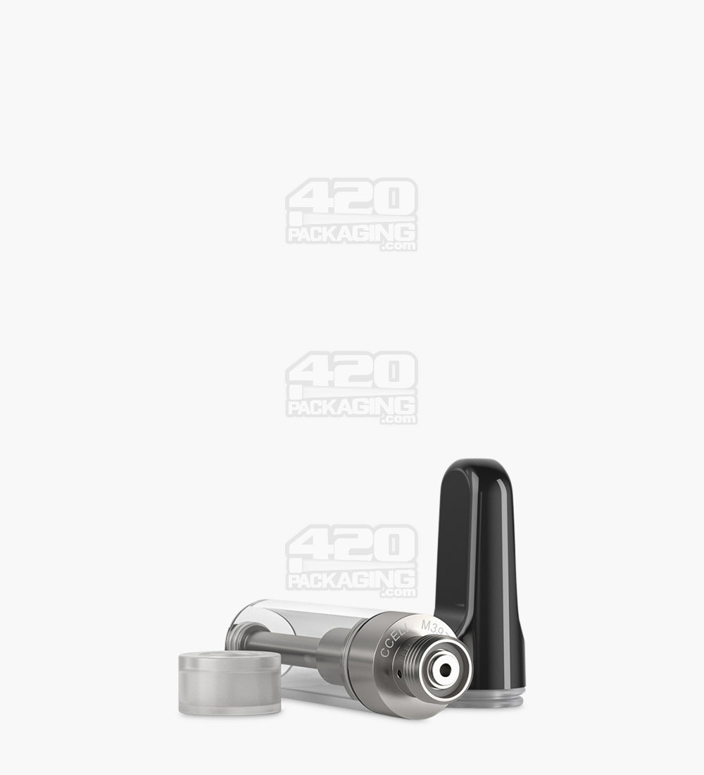 CCELL Liquid6 Glass Vape Cartridge 2mm Aperture 1ml w/ Screw On Mouthpiece Connection 100/Box - 8