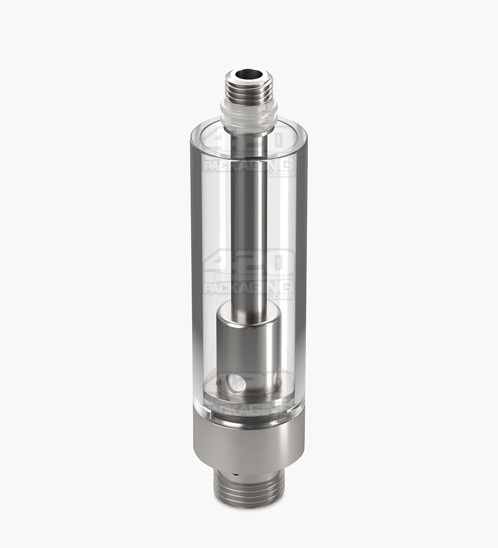 AVD GoodCarts Glass Vape Cartridge 2mm Aperture 1ml w/ Screw On Mouthpiece Connection 1200/Box - 3