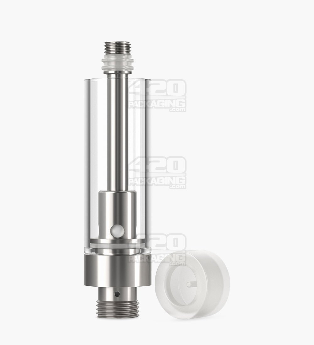 AVD GoodCarts Glass Vape Cartridge 2mm Aperture 1ml w/ Screw On Mouthpiece Connection 1200/Box - 7