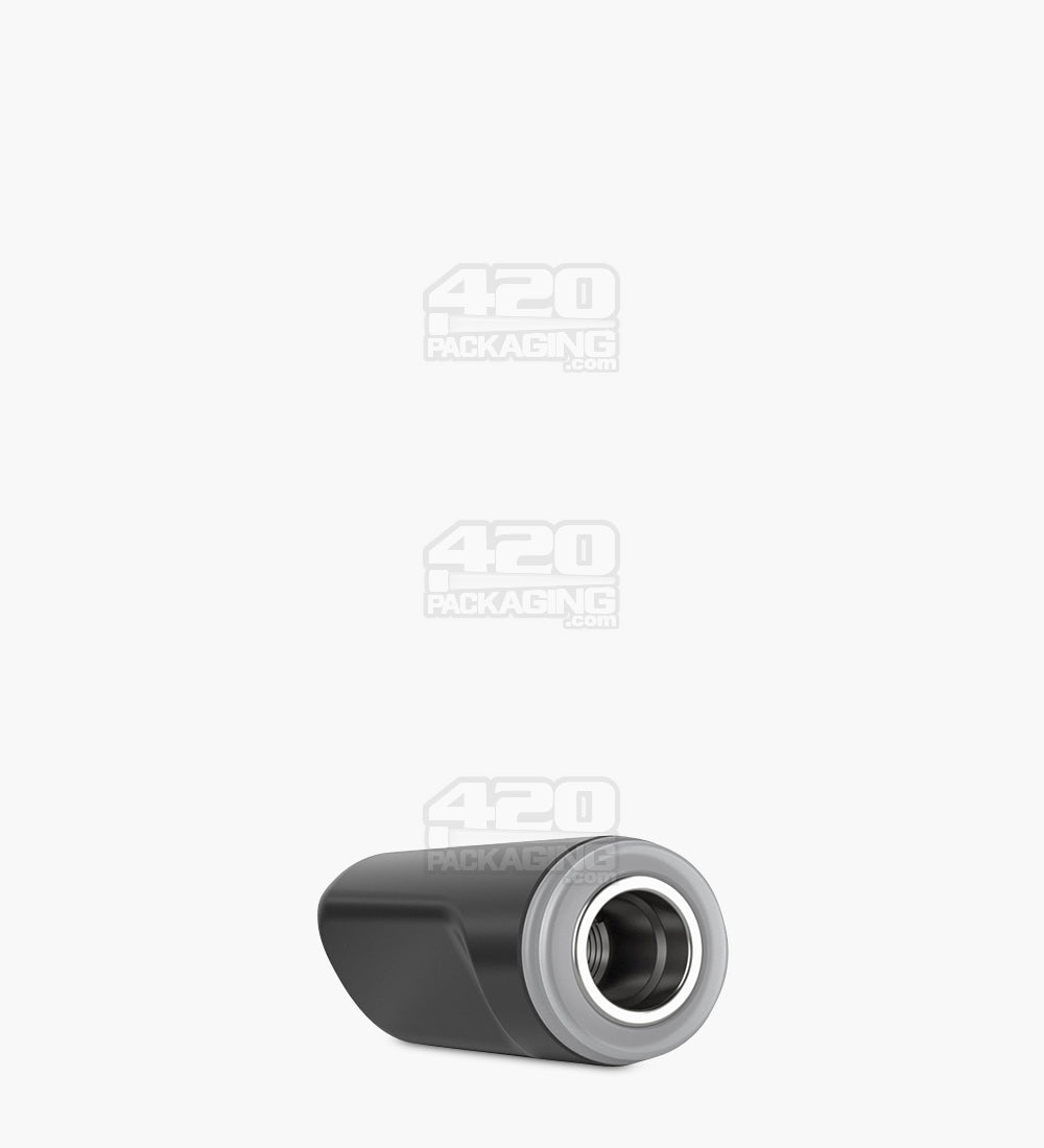 AVD | Flat Vape Mouthpiece for GoodCarts Glass Cartridges | Black Ceramic - Screw On - 600 Count