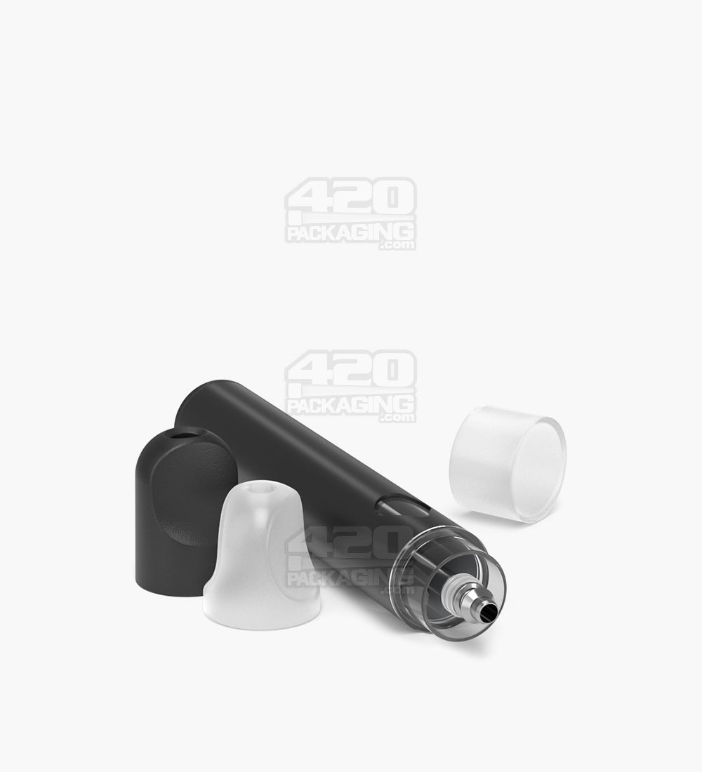 RAE | Gamma Black Ceramic Core Disposable Vape Pen with Waterdrop Windows | 1mL - 310 mAh - 100 Count