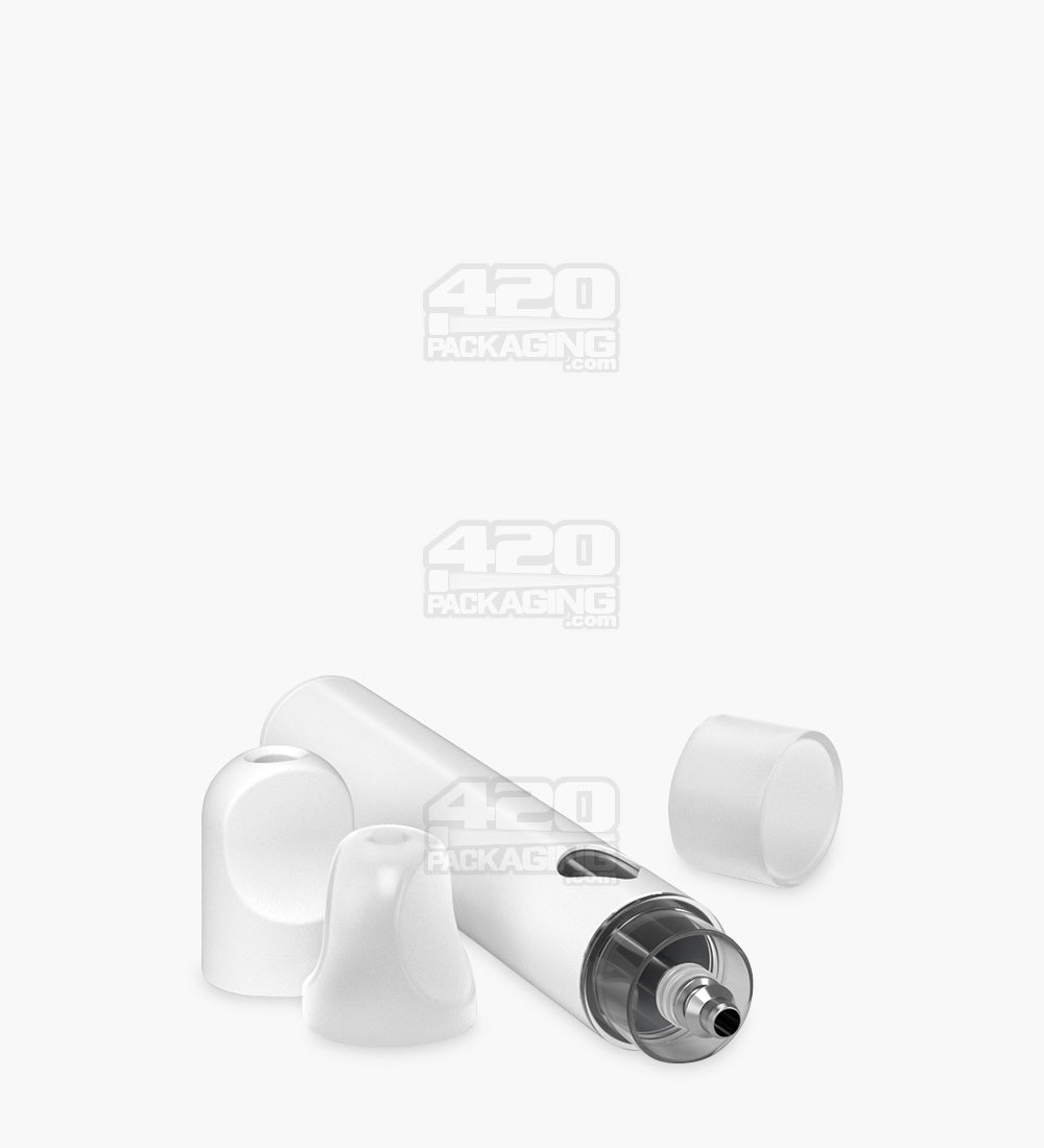 RAE | Gamma White Ceramic Core Disposable Vape Pen with Waterdrop Windows | 1mL - 310 mAh - 100 Count