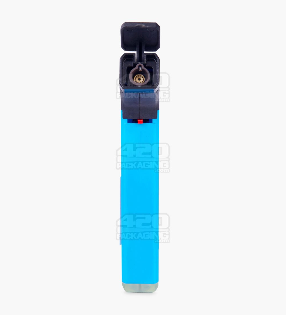 5" Newport Zero Plastic Assorted Butane Cigar Torch 12/Box - 5