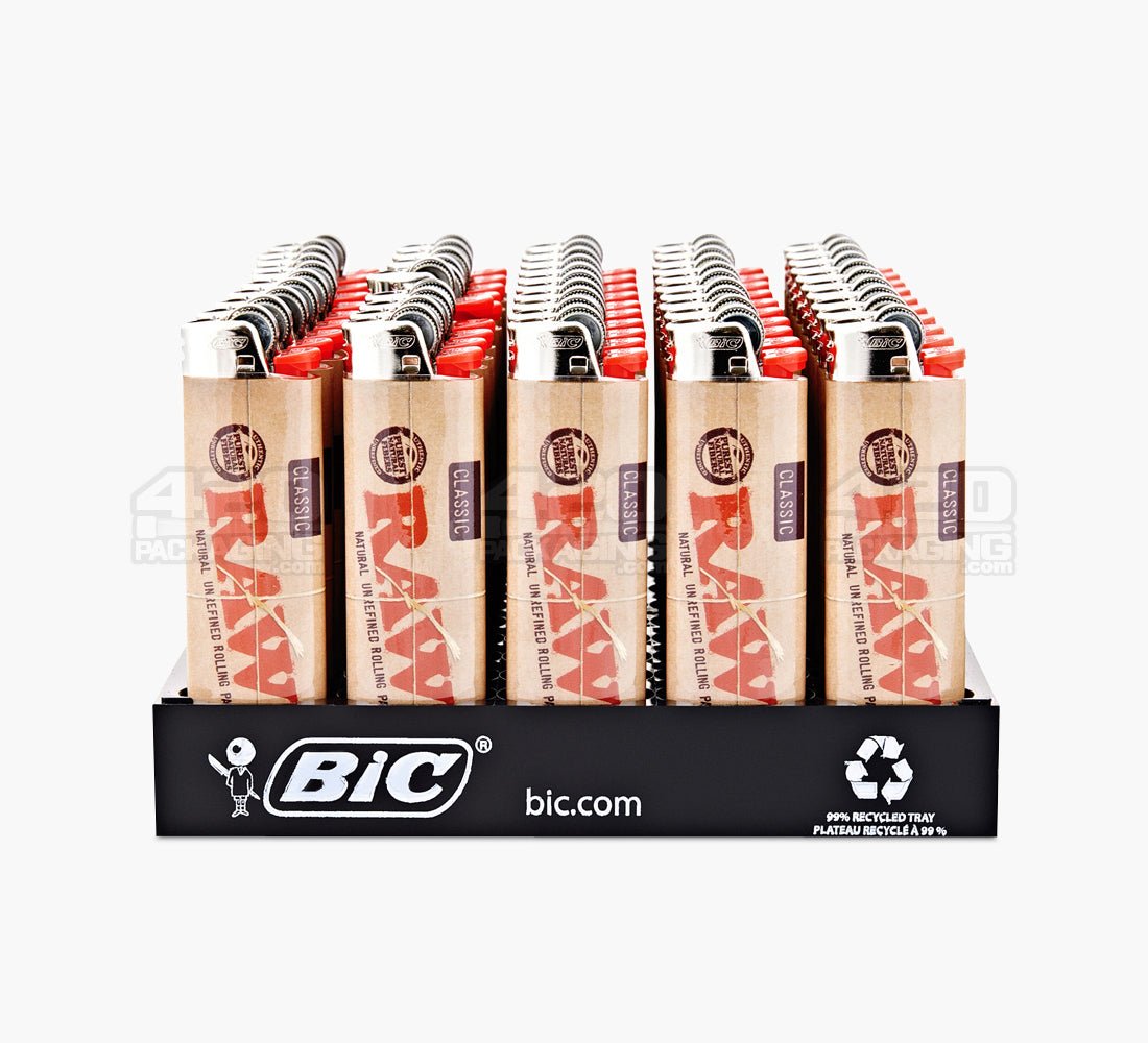 BIC 'Retail Display' RAW Classic Edition Lighters - 150/Box - 2