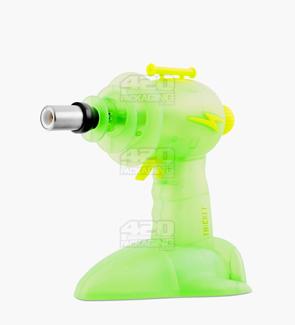 9" Thicket Plastic Green No Butane Space Gun Torch w/ Safety Lock - 1