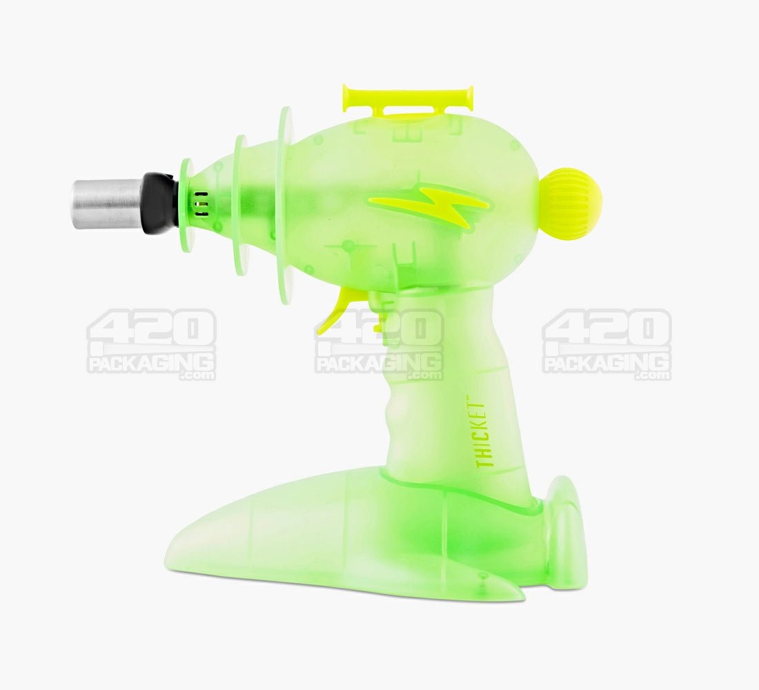 9" Thicket Plastic Green No Butane Space Gun Torch w/ Safety Lock - 2