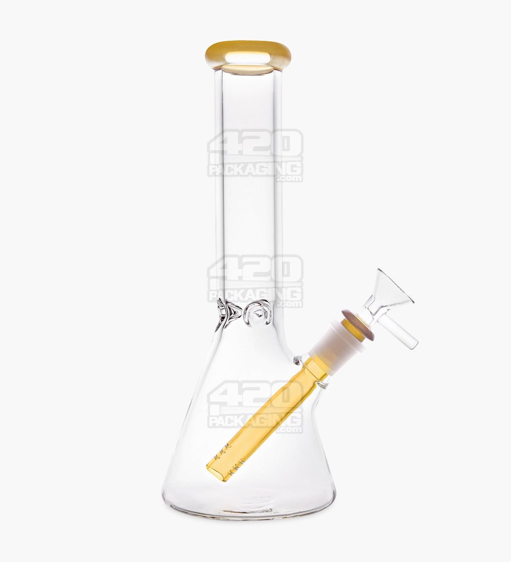 14 Inch Big 7MM Thick Glass Beaker Bong Long Neck Glass Water Pipe