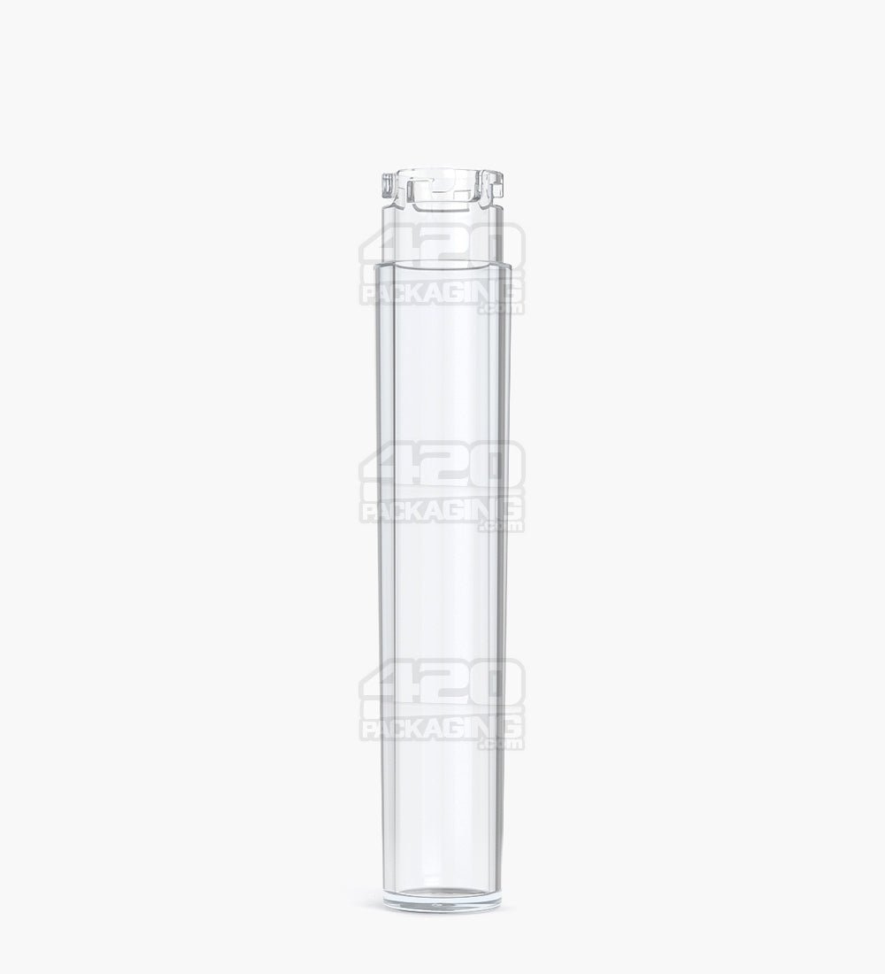 155mm Pollen Gear Five10 Child Resistant Push Down & Turn Wide Long Universal Plastic Caps for Vape Tube - Clear - 700/Box - 3