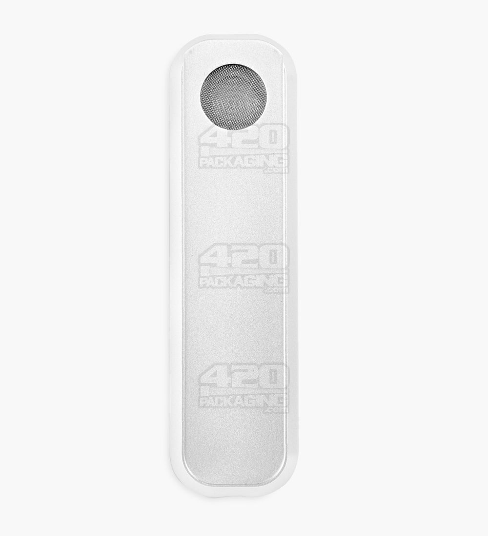 GENIUS PIPE | Mini Magnetic Slider Pipe | 5in Long - Metal - Silver