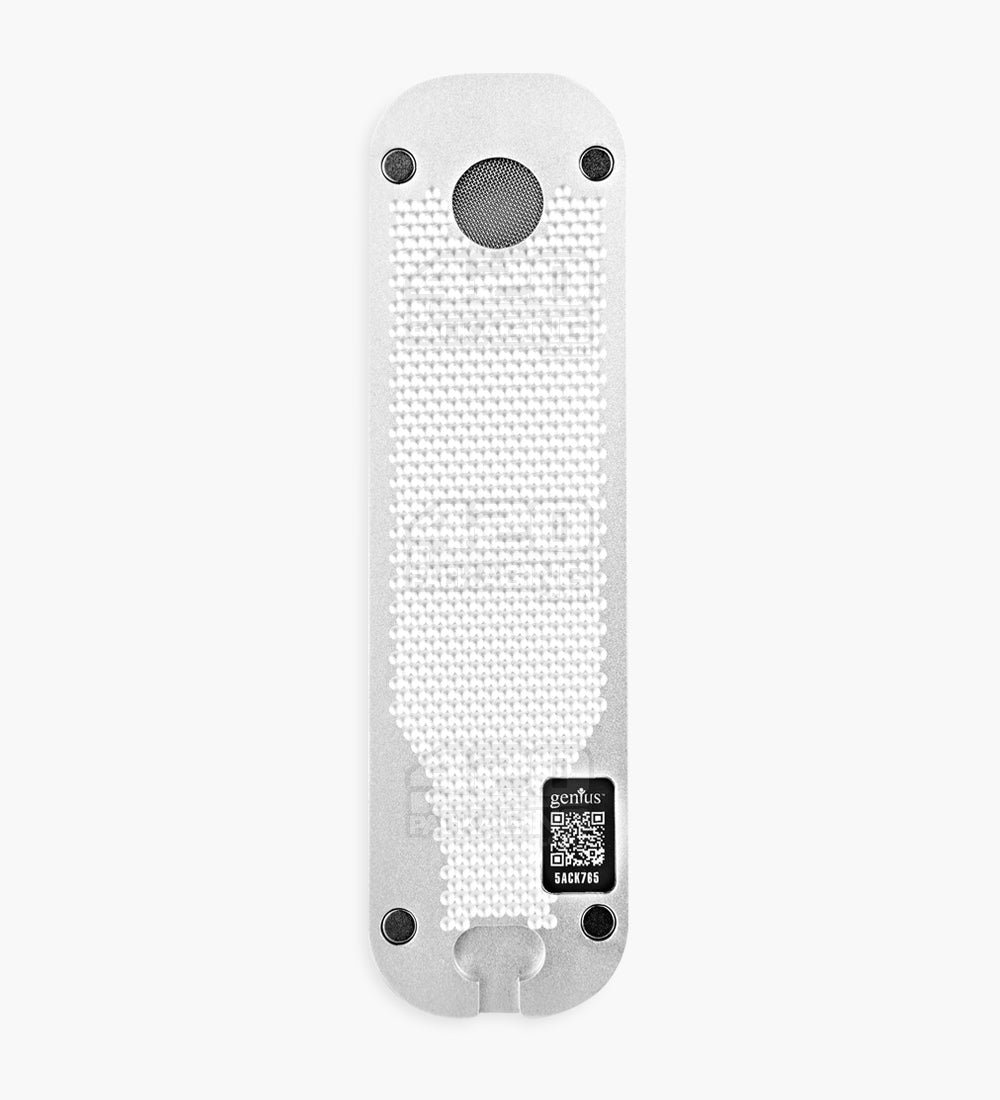 GENIUS PIPE | Mini Magnetic Slider Pipe | 5in Long - Metal - Silver