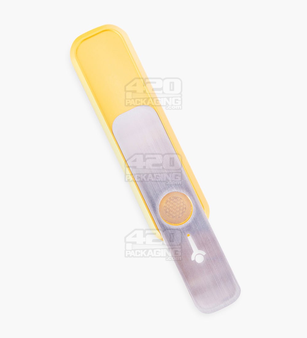 Genius Pipe Magnetic Slider Pipe | 5in Long - Metal - Gold - 4