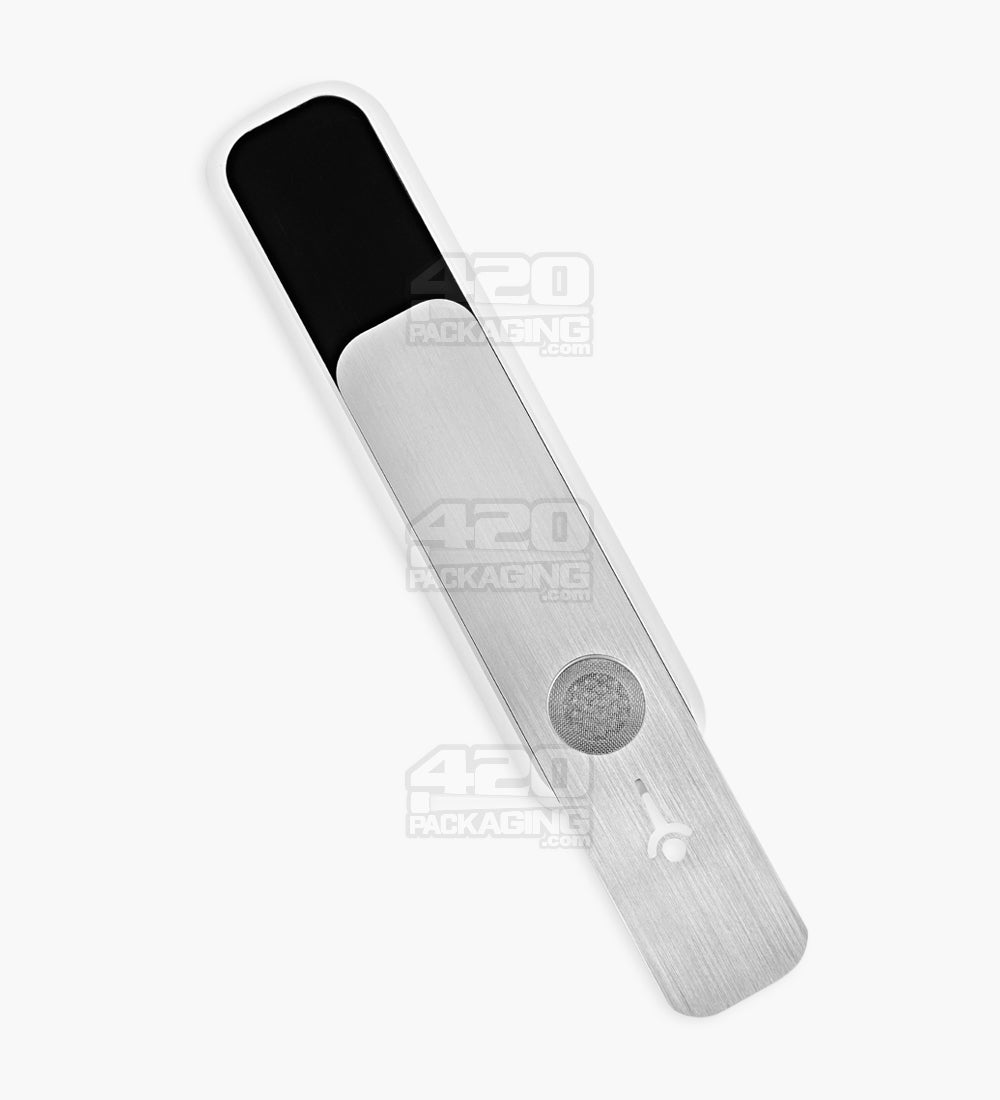 GENIUS PIPE | Classic High Expectations Magnetic Slider Pipe w/ Silver Slider | 6in Long - Metal - Silver