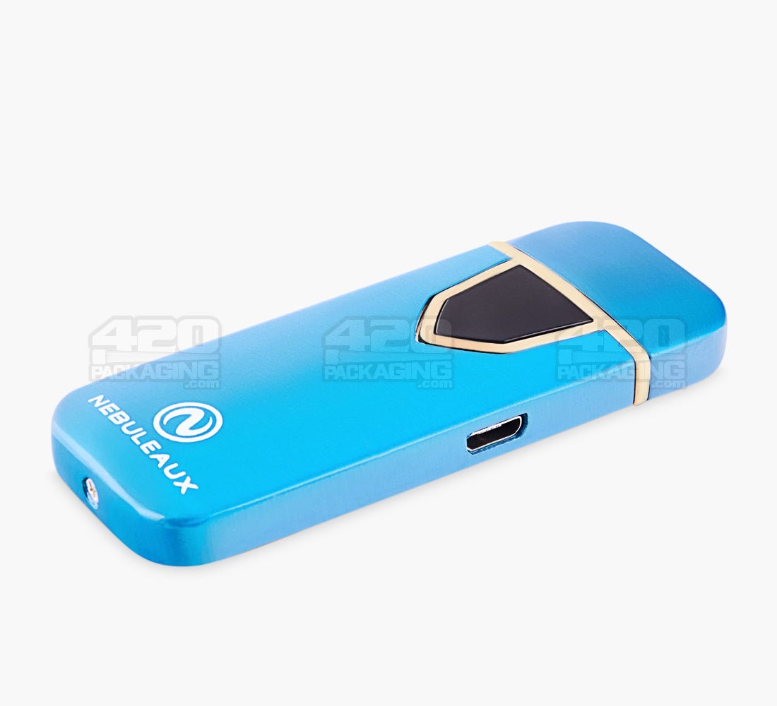 Nebuleaux Blue USB Rechargeable Metal Flameless Lighter - 5