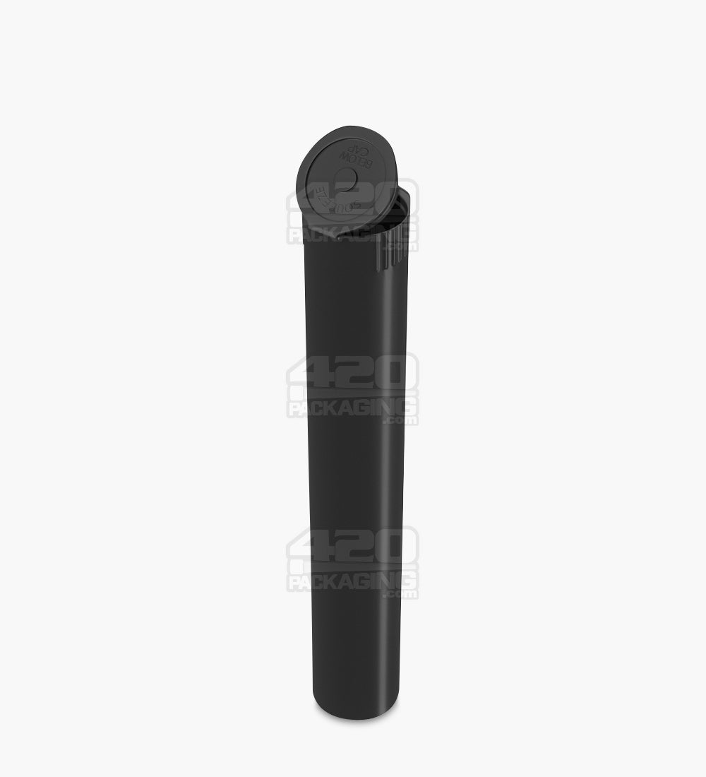 116mm Black Child Resistant Biodegradable Pop Top Pre-Roll Tubes 1000/Box - 3