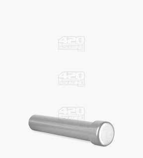 110mm Silver Opaque Child Resistant Pop Top Metal Pre-Roll Tubes 250/Box - 5