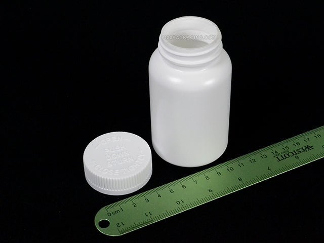 60 Dram Wide Mouth Plastic Packer Bottles 315 pcs - 4