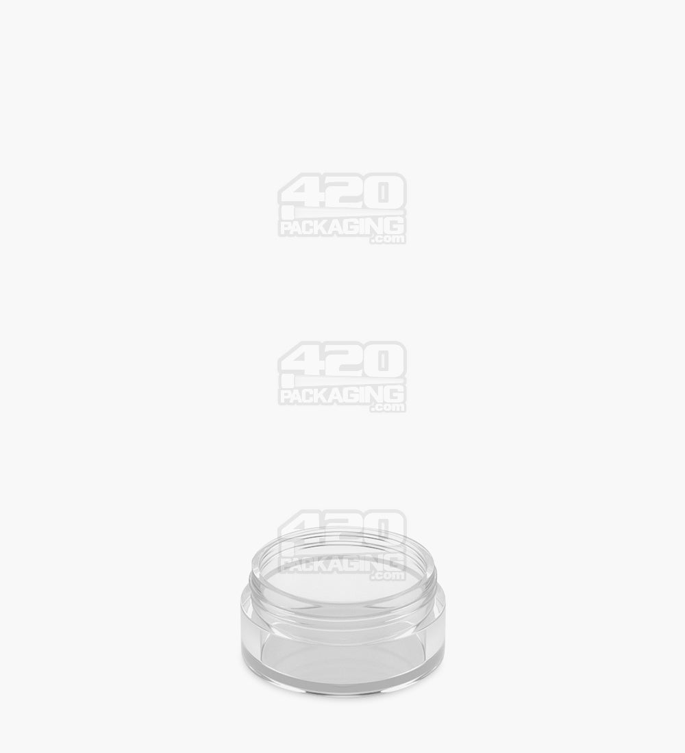 Clear Concentrate Containers w/ Screw Top Cap | 5mL - Plastic - 250 Count