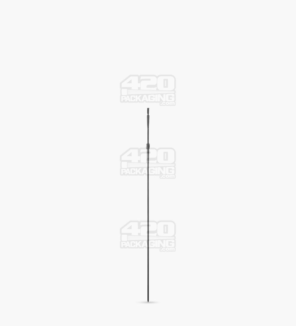 Child Resistant & Tamper Evident | Pinch N Slide 3.0 Matte Black Bottom Loading Mylar Bags | 3.5in x 5in - 3.5g - 250 Count