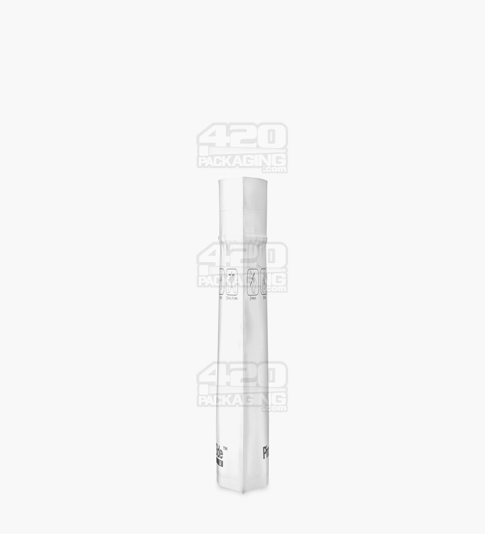 Child Resistant & Tamper Evident | Pinch N Slide 3.0 Matte White PCR Mylar Bags | 3.6in x 5.7in - 3.5g - 250 Count