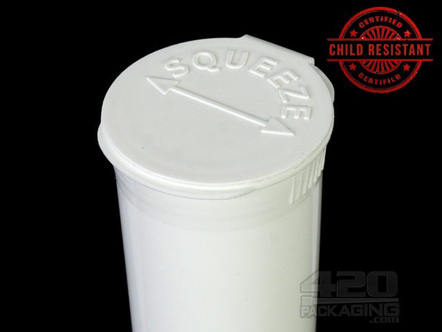 Squeezetops® PST13 Opaque Child Resistant Container 1200/Box PUR (Opaque Purple) - 3