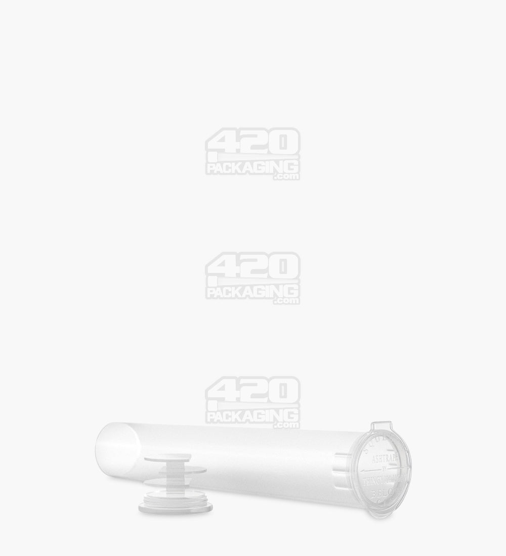 125mm Clear Transparent Thingymajiggy Pre-Roll Storage Tubes with Ash Trap 400/Box - 8