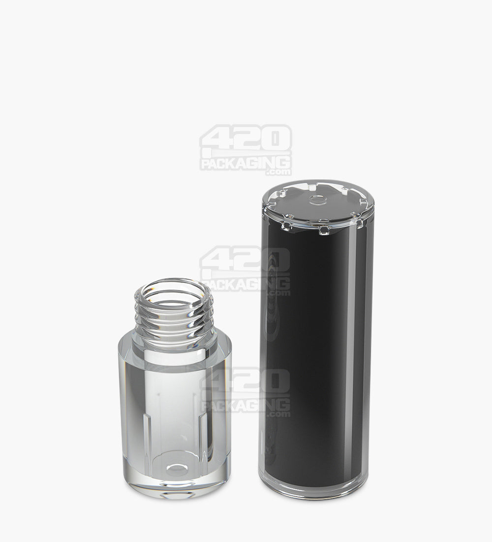 Child Resistant Vape Cartridge Tube W/ Black Insert 100/Box - 11