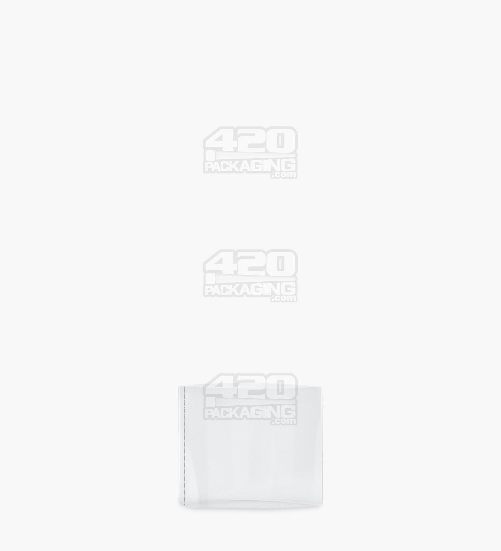 Tamper Evident | Heat Seal PETG Shrink Bands for Tubes | 30mm x 38mm - Clear Plastic - 1000 Count