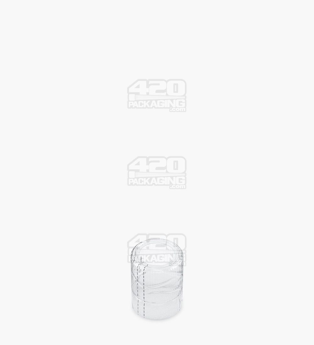 Tamper Evident | Heat Seal PETG Shrink Bands for Tubes | 30mm x 38mm - Clear Plastic - 1000 Count