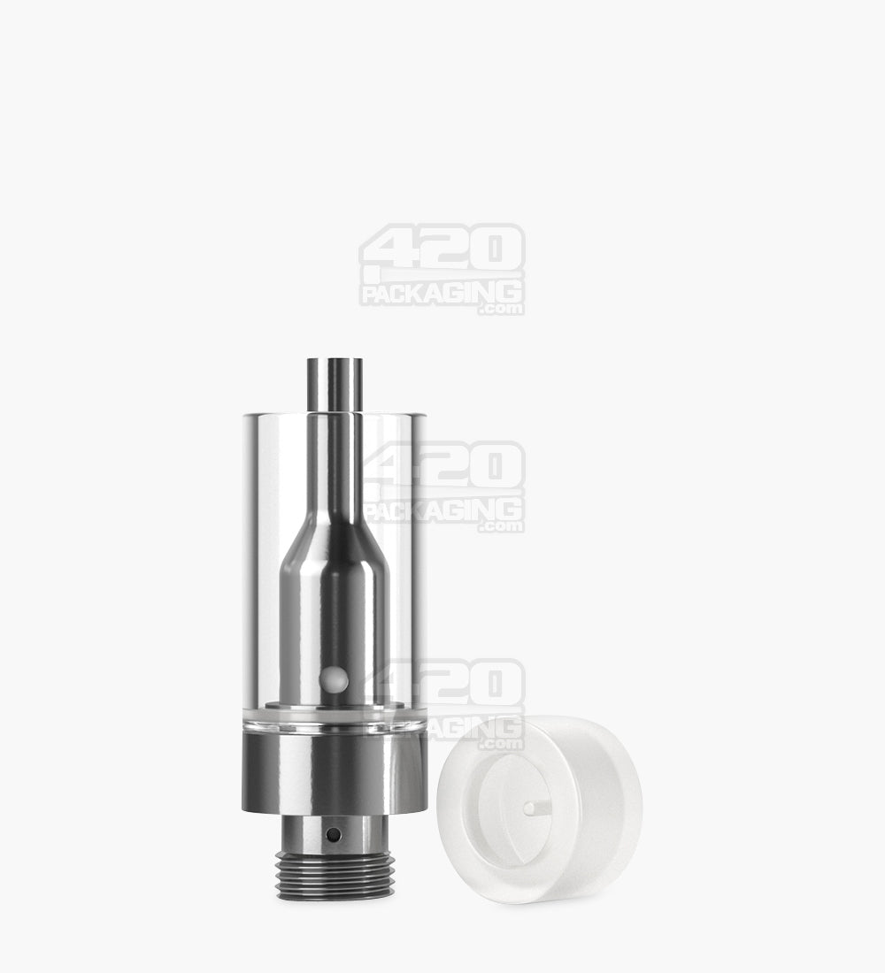RAE Ceramic Core Glass Vape Cartridge 1.5mm Aperture 0.5mL W/ Arbor Press Connection 400/Box - 7