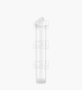 95mm Child Resistant Pop Top Opaque Clear Plastic Pre-Roll Tubes 1000/Box Closed - 1