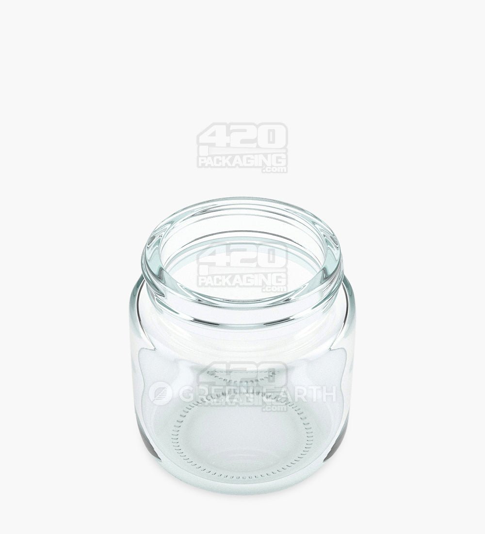 3.75oz Rounded Base Clear Glass Jars 32/Box - 2