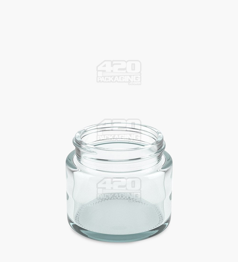 53mm Straight Sided Clear 2.5oz Glass Jar 120/Box - 2