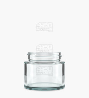 53mm Straight Sided Clear 2.5oz Glass Jar 32/Box - 1