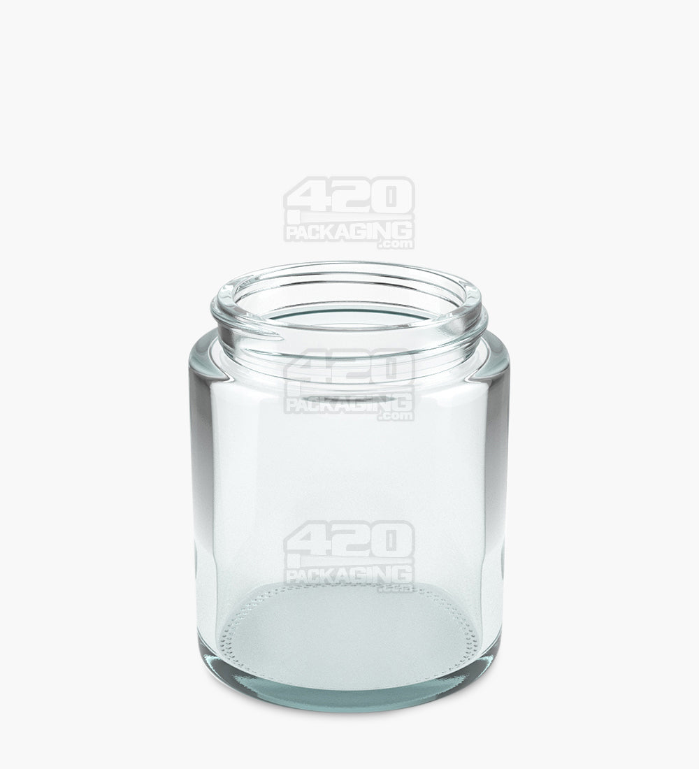 53mm Straight Sided Clear 5oz Glass Jar 32/Box - 2
