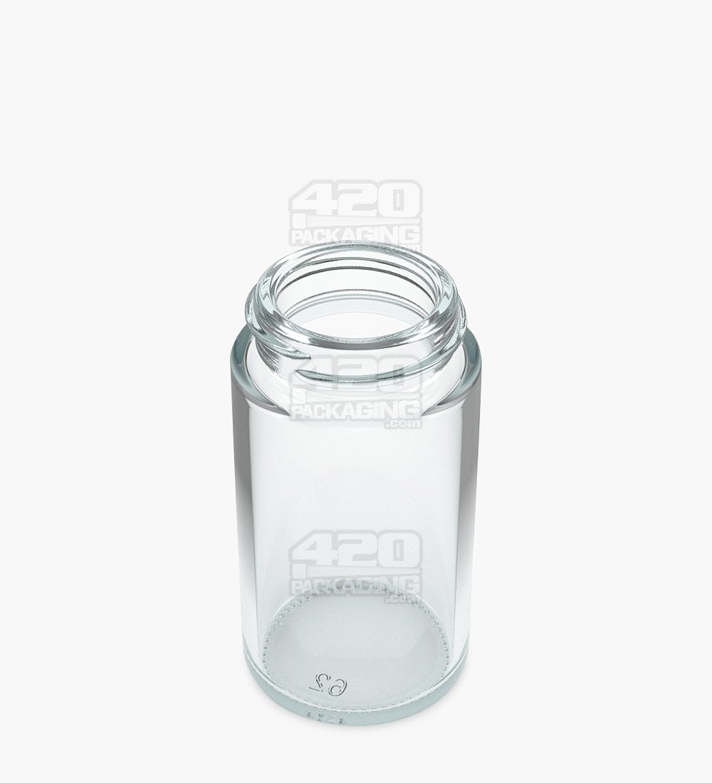 2oz Wide Mouth Straight Sided Clear Glass Jars 180/Box - 2