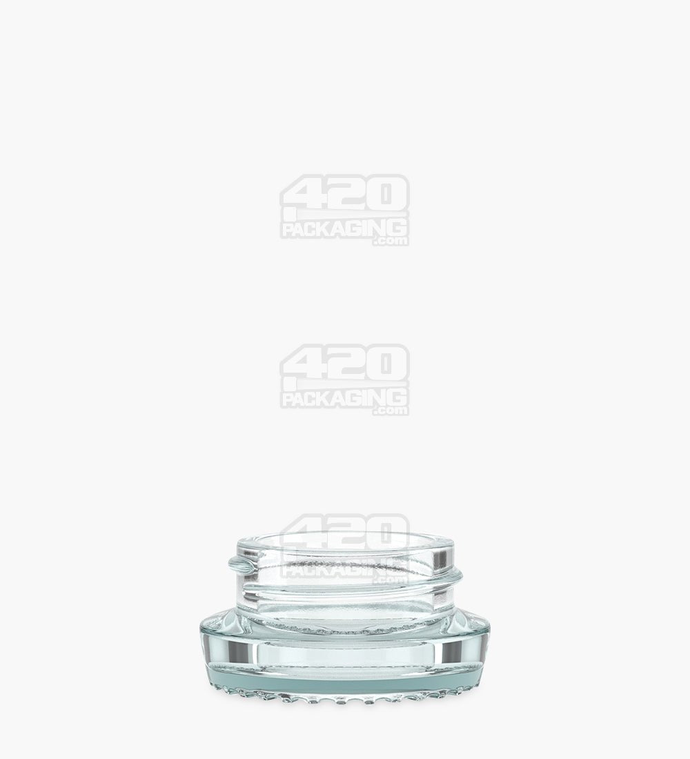 38mm Black 7ml Glass Concentrate Jar 240/Box - 1