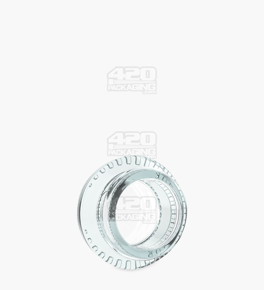 38mm Black 7ml Glass Concentrate Jar 240/Box - 3