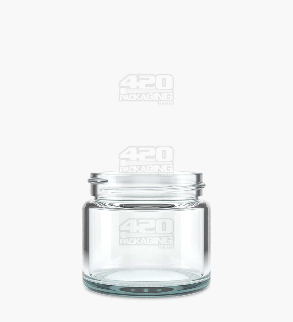 50mm Straight Sided Clear 2oz Glass Jar 200/Box - 1